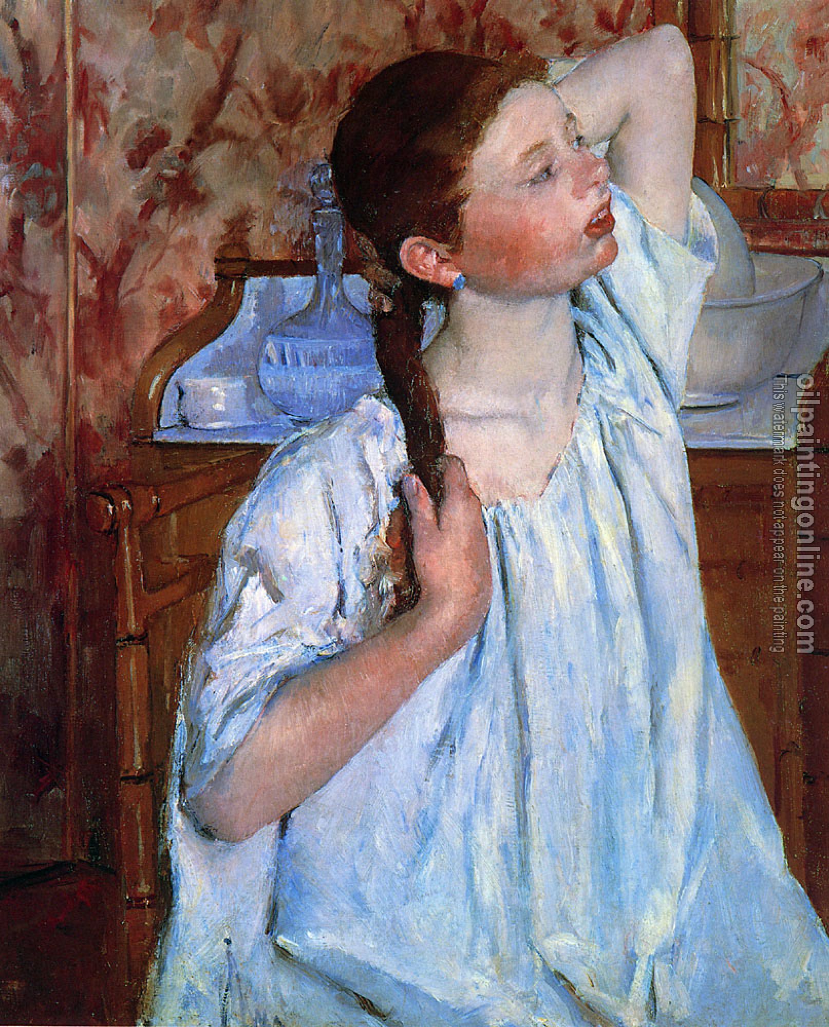 Cassatt, Mary - Girl Arranging Her Hair